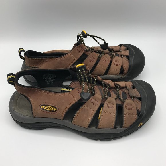 KEEN Men\'s Brown Newport Leather Sport Sandals 8.5 main image 3